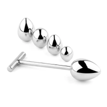 Jewellery - Metal Anal Plug - NO. 3