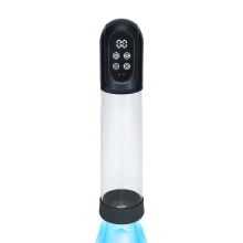 Engage - Automatic Waterproof Penis Pump and Masturbator - Gun Metal
