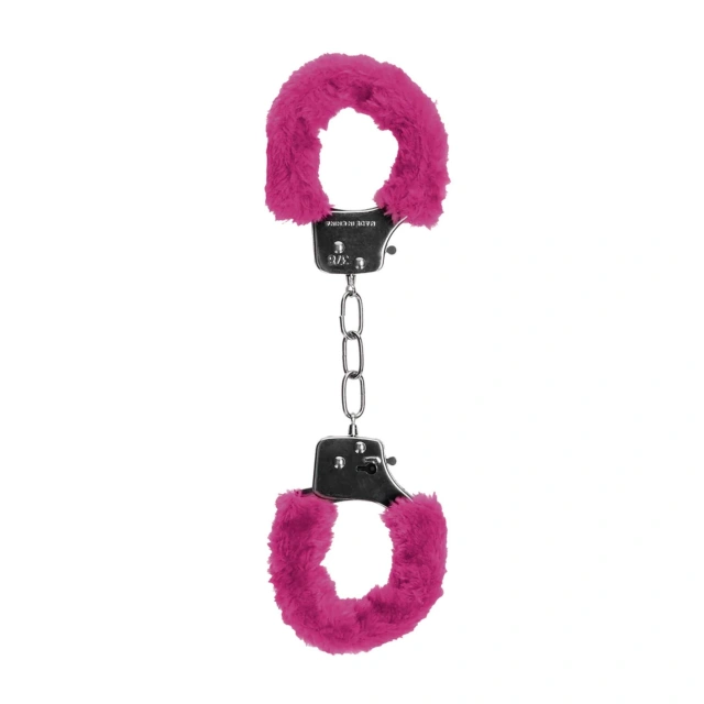 Pleasure Handcuffs Furry Pink