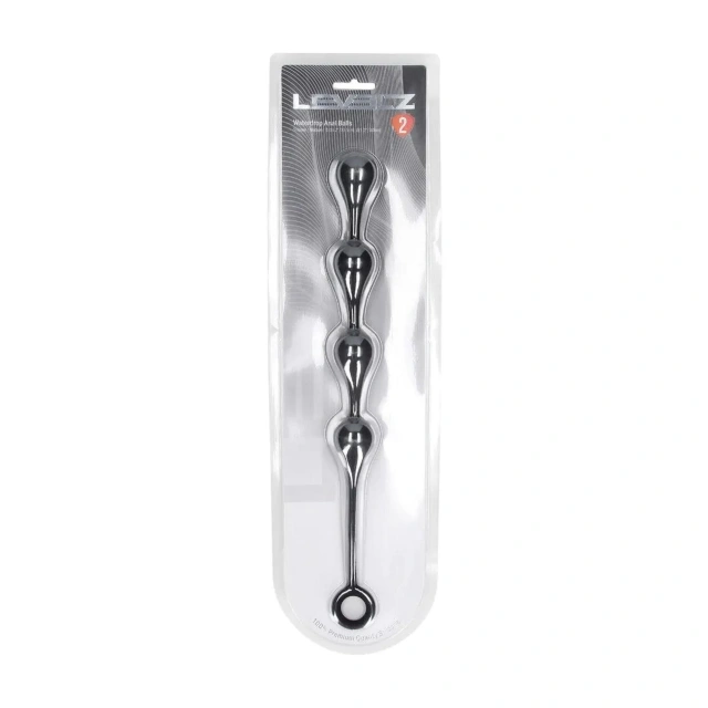 Waterdrop Silicone Anal Balls -M - 30mm - Black