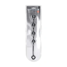 Waterdrop Silicone Anal Balls -M - 30mm - Black