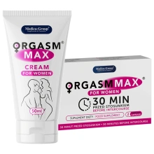 Orgasm Max Zestaw – krem dla kobiet 50 ml + 2 kapsułki