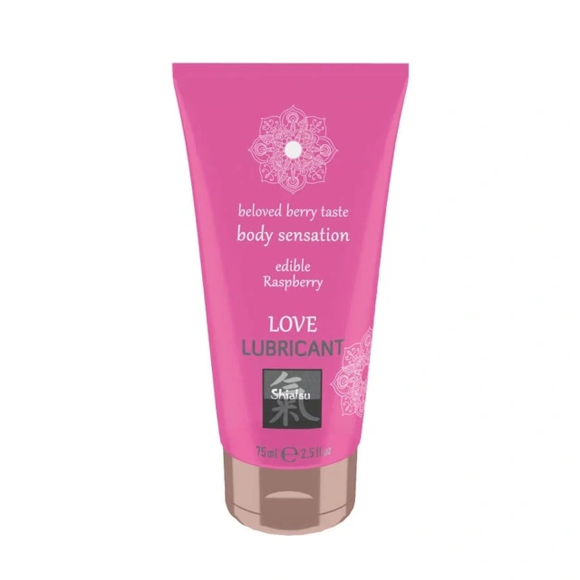 SHIATSU Love lubricant edible RASPBERRY