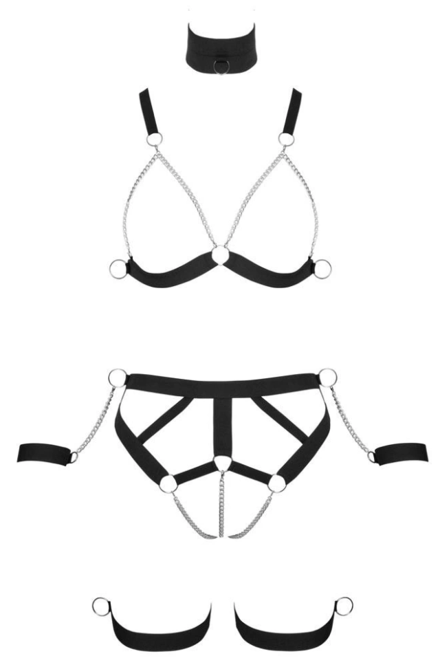Bad Kitty Strap Bikini XL