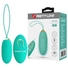 Wibrujące jajko bezprzewodowe USB 12 trybów z pilotem – Pretty Love Jenny Dream Chaser