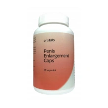 Suplement diety dla mężczyzn z L-argininą i ekstraktami roślinnymi – Erolab Penis Enlargement Caps 60 kaps.