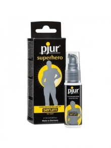 Serum opóźniające dla mężczyzn wydłużające stosunek - Pjur Superhero Concentrated Delay Serum