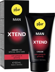 Pielęgnacyjny krem dla mężczyzn na witalność i wrażliwość żeń-szeń ginkgo – pjur MAN Xtend Cream 50 ml
