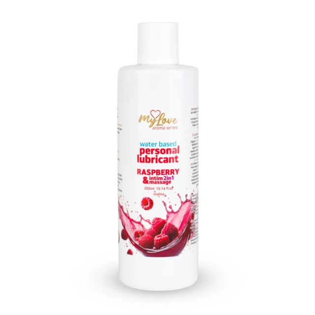 MyLove Aroma Series Intim&Massage 2in1 Raspberry 300ml
