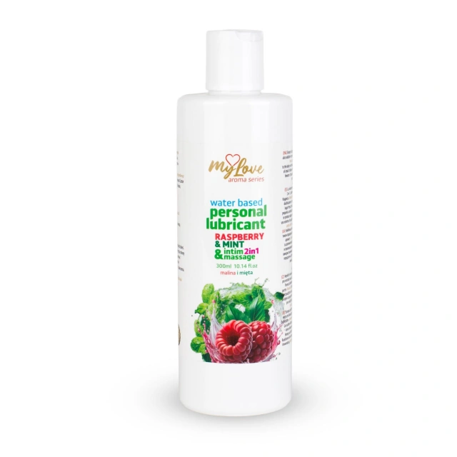 MyLove Aroma Series Intim&Massage 2in1 Raspberry & Mint 300ml