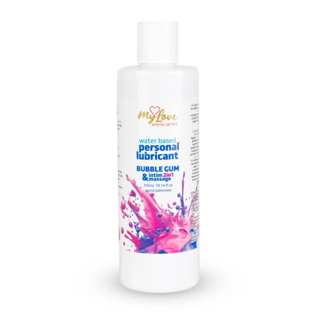 MyLove Aroma Series Intim&Massage 2in1 Bubble Gum 300ml