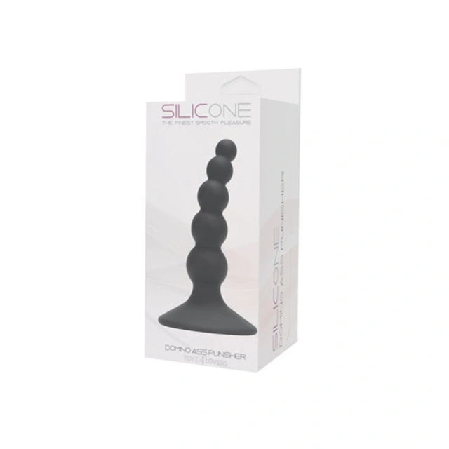 PLUG ANALE DOMINO ASS PUNISHER SILICONE BLACK