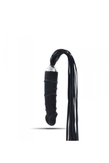 Dildo analne silikonowe realistyczne z pejczem małe – Real Anal Whip Small