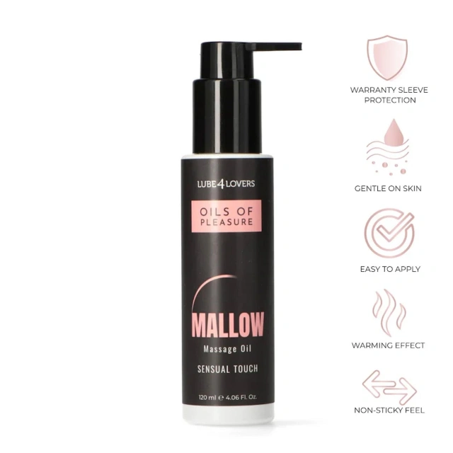 Oils of Pleasure – Marshmallow Massage Oil 120 ml