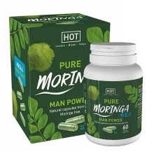 Kapsułki dla mężczyzn na witalność i wsparcie libido z moringą i macą – Premium Moringa Man Power Caps 60 kaps