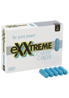 Kapsułki dla mężczyzn na energię i witalność Exxtreme Power Caps 5 kapsułek – HOT