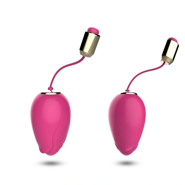 Wibrator jajko silikonowe z pilotem cichy 9 trybów różowy – Mandala Rose Pink