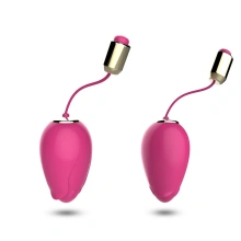Wibrator jajko silikonowe z pilotem cichy 9 trybów różowy – Mandala Rose Pink