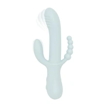 Good Vibes Only - Sage - Triple Stimulation Vibe - Blue