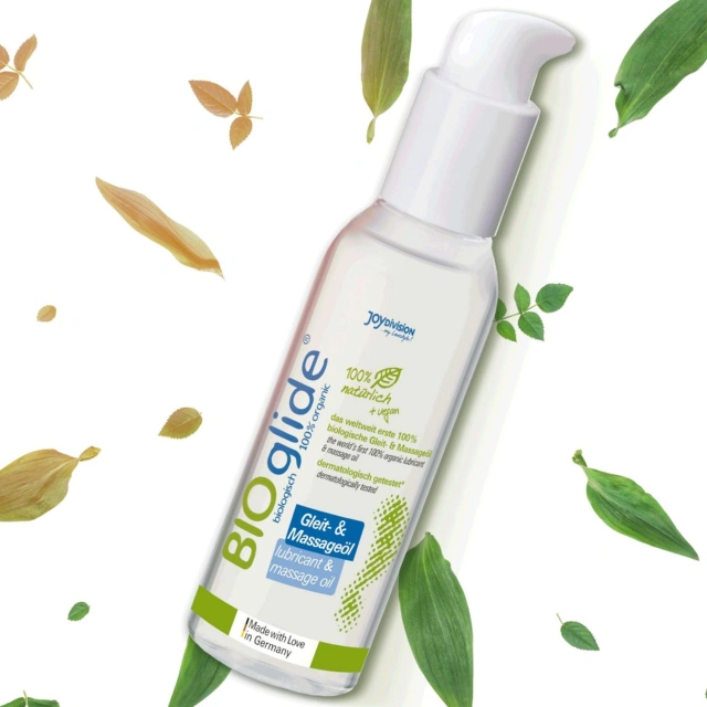 BIOglide lubricant and massage oil , 125 ml.