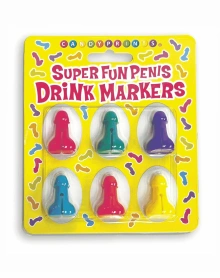 Mieszadło do drinków penis gadżet imprezowy