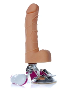 Realistyczny wibrator 24 cm pilot przyssawka 12 trybów – Mr. Perfect