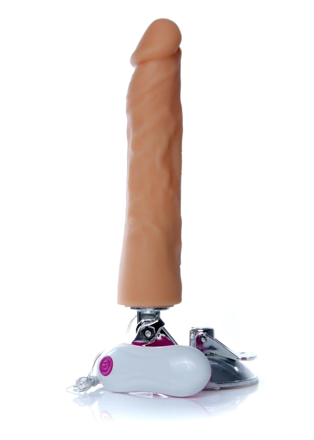 Realistyczny wibrator 26 cm pilot przyssawka 12 trybów – Mr. Perfect