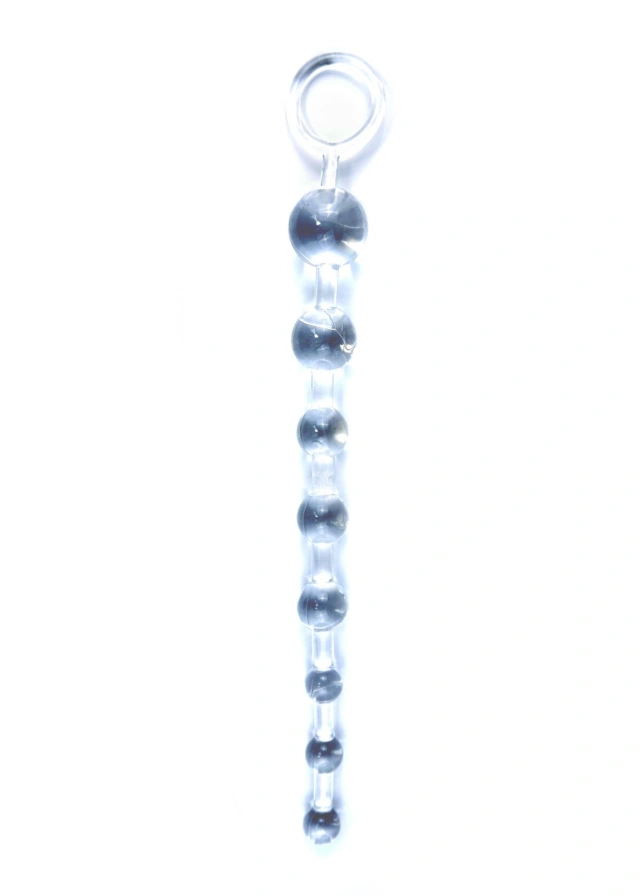 Kulki-Jelly Anal 10 Beads Clear