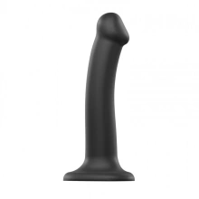 Elastyczne dildo analne XXL z przyssawką 25,5 cm czarne – Tactical I Dildo BUTTR