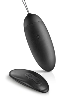 Luksusowe jajeczko wibrujące z pilotem USB wodoodporne 9 trybów – VIBRANT EGG MY EMPRESS Black Empire
