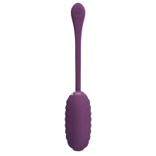 Wibrujące jajko bezprzewodowe sterowane aplikacją 12 trybów – Pretty Love Casper Purple