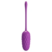 Wibrujące jajko erotyczne 12 trybów silikonowe dyskretne – Pretty Love Marina Egg Light Purple