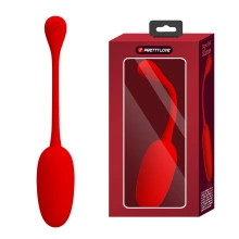 Wibrujące jajeczko silikonowe 12 trybów dyskretne – Pretty Love Knucker Red