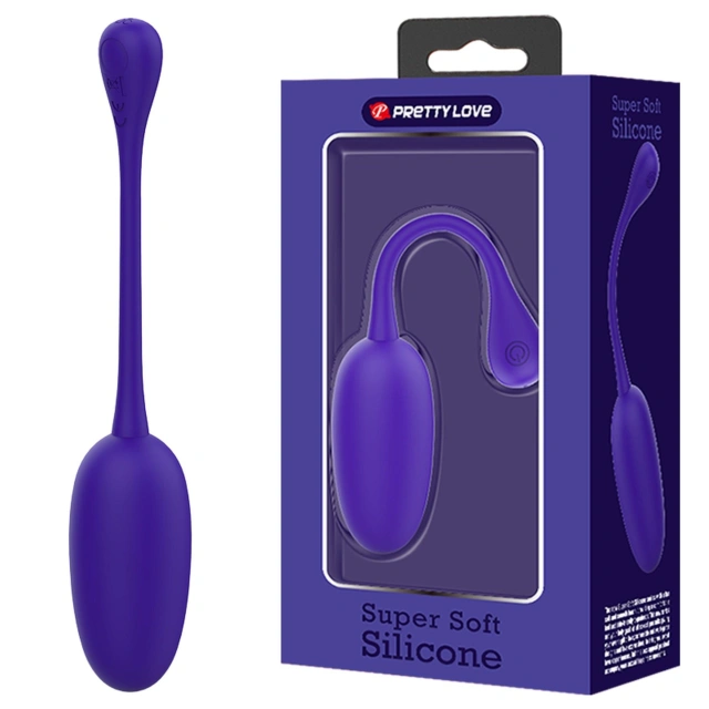 Wibrujące jajeczko silikonowe mocne dyskretne – Pretty Love Knucker Purple