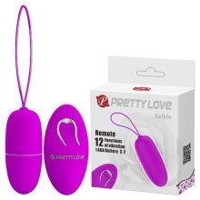 Wibrujące jajeczko na pilota mocne 12 trybów do majtek – Pretty Love Selkie