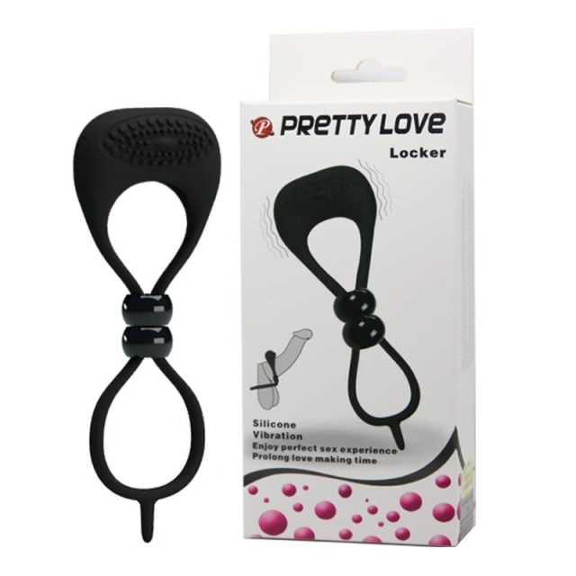 Pierścień erekcyjny z wibracjami dla par – Pretty Love Locker