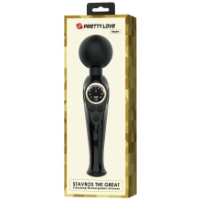Masażer wibracyjny typu wand z LCD – PRETTY LOVE Skyler