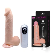 Realistyczny wibrator z pilotem 7 funkcji przyssawka – Pretty Love Caesar Treasure