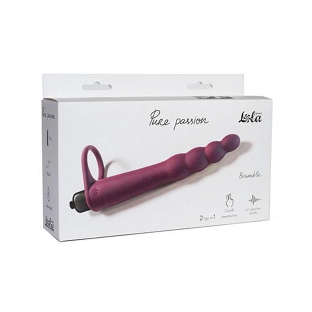 Strap - on Pure Passion Bramble Wine red