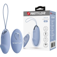 Jajeczko wibrujące na pilota mocne 12 trybów dyskretne – Pretty Love Julia Dream Chaser Blue