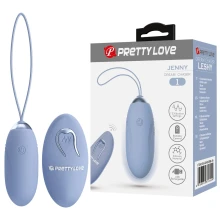 Wibrujące jajko bezprzewodowe USB 12 trybów z pilotem – Pretty Love Jenny Dream Chaser
