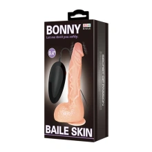 Realistyczny wibrator 24 cm pilot regulacja wibracji przyssawka – Baile Jasson