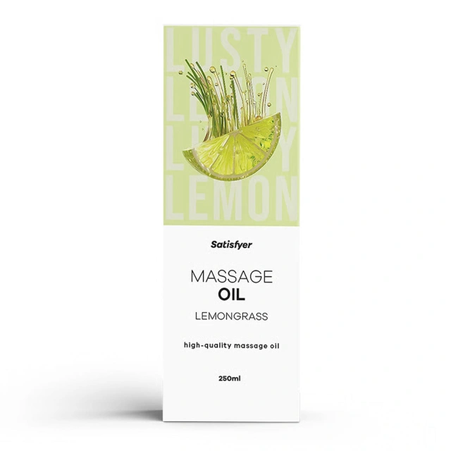 High-Quality Massage Oil (250 ml) (Lemongrass)
