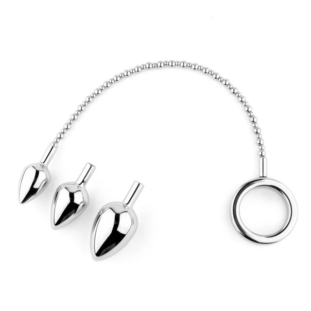 Jewellery - Metal Anal Plug - NO. 4
