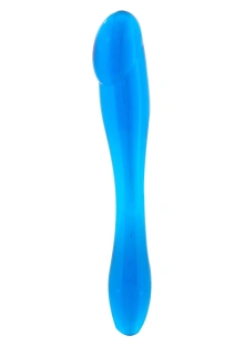 Sonda analna silikonowa realistyczna niebieska – Penis Probe Blue Seven Creations