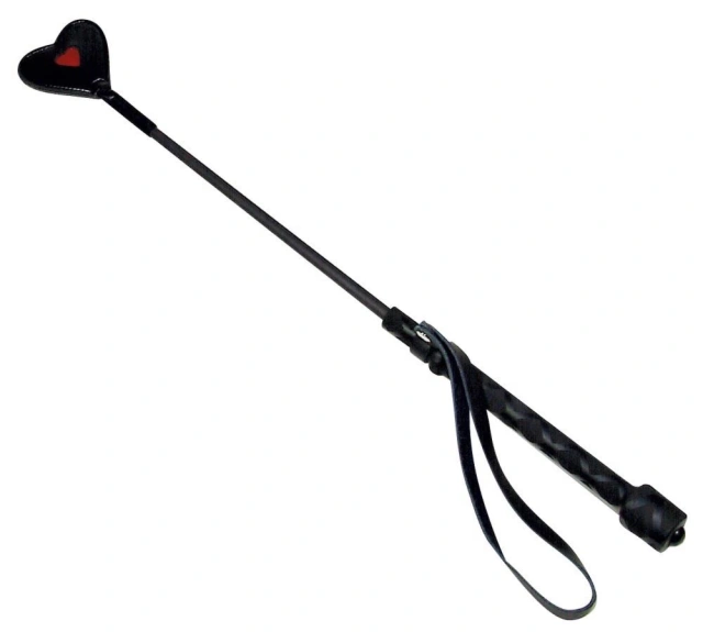 Szpicruta BDSM z końcówką serca – Crop Red Bad Kitty