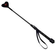 Szpicruta BDSM z końcówką serca – Crop Red Bad Kitty