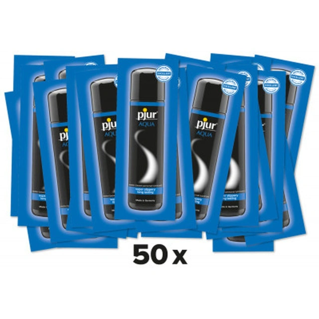 Pjur Aqua 2 ml-waterbased - 50 sztuk