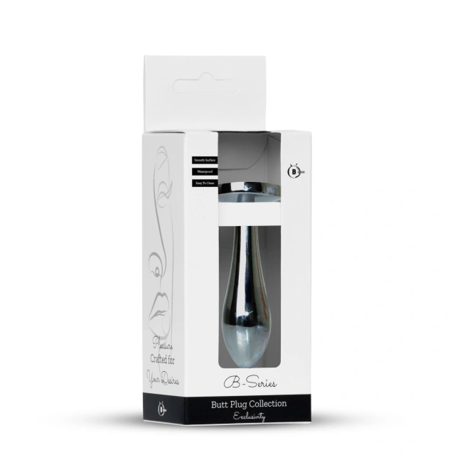 Plug-Jewellery Silver PLUG- Clear S