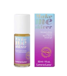 Stymulujący żel dla mężczyzn roll-on z efektem mrowienia i mięty – Make Me Shiver 30 ml